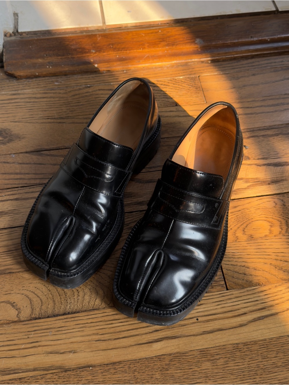 Mason Margiela Tabi Loafers - Black